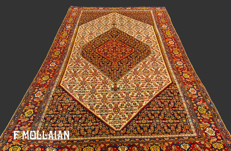 Teppich Persischer Antiker Senneh Seiden Kettfaden n°:12721928